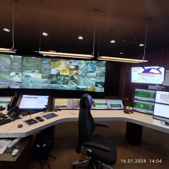 Überwachungszentrale des Straßenerhaltungsdiensts Land Steiermark, Hausmannstätten.
 | Foto: STED