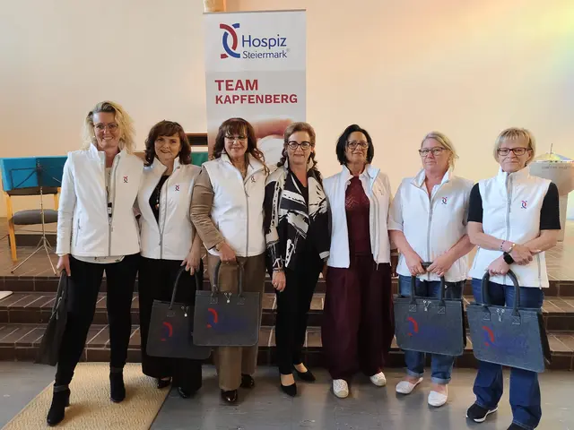 Foto Team Kapfenberg: v.l.n.r.: Barbara Tösch, Margit Maier, Barbara Resch, Monika Vukelic-Auer, Andrea Lammer, Sonja Winkler, Natascha Orner | Foto: Maier