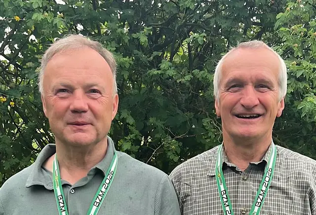 Rudolf Schmid und Karl Seltenhammer. | Foto: Schützenverein-Mistelbach 