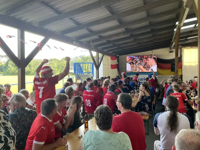 Auch bei der letzten EM wurde im Zwettltalstadion mitgefiebert. | Foto: Bernhard Schabauer/Archiv