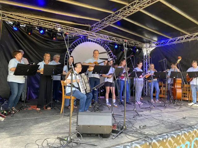 Složnost aus Kleinwarasdorf/Mali Borištof machten den Abschluss des Nachmittags. | Foto: Gesa Buzanich