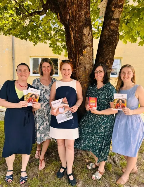 Teamfoto: Dunja Baux, Catharina Spitz, Margit Pollheimer-Pühringer, Marina Wurzer, Jasmin Schmoll | Foto: Kidsnest