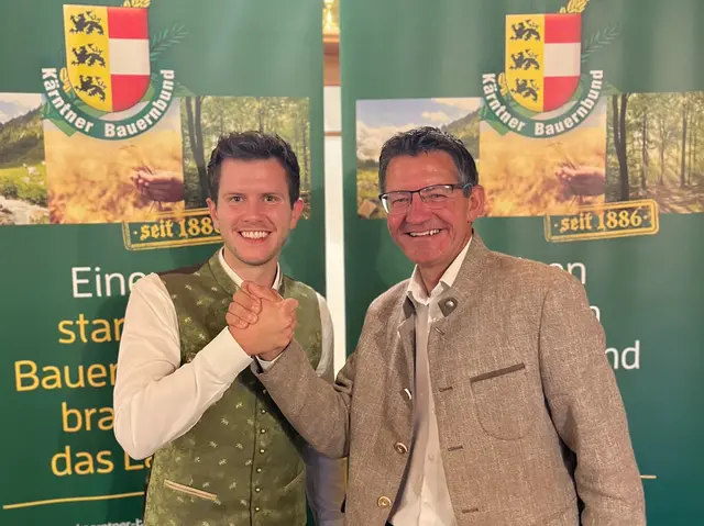 Maximilian Kogler folgt Siegfried Huber als Bezirksbauernbund-Chef nach