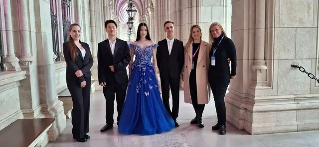 Währinger Schülerteam begeisterte mit Auftritt das ESC-Publikum