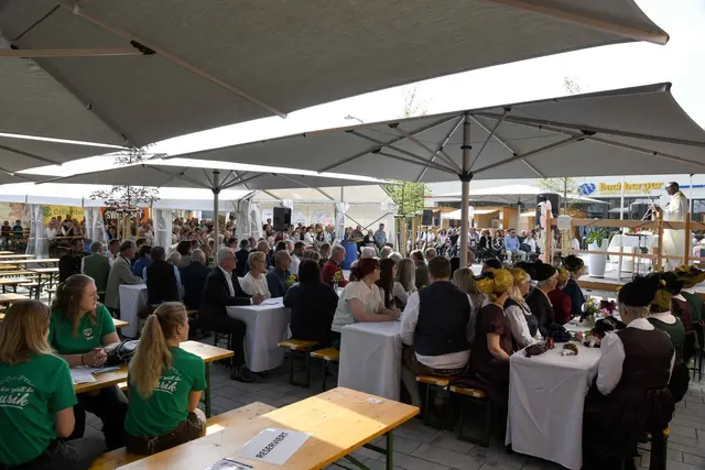Viele Besucher kamen zu Fest und Frühschoppen. | Foto: Rudolf Dornik