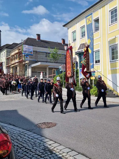 Florianimesse FF Pabneukirchen und FF Riedersdorf. | Foto: Sonja Steeinkellner. 