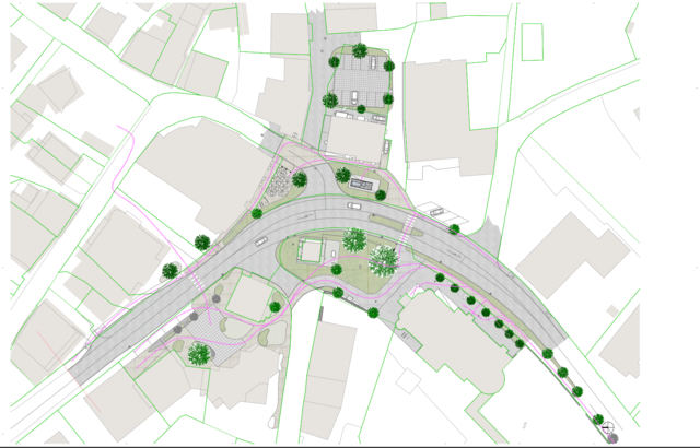 Die Verkehrssicherheit im Ortszentrum soll massiv erhöht werden. | Foto: Gemeinde Zams
