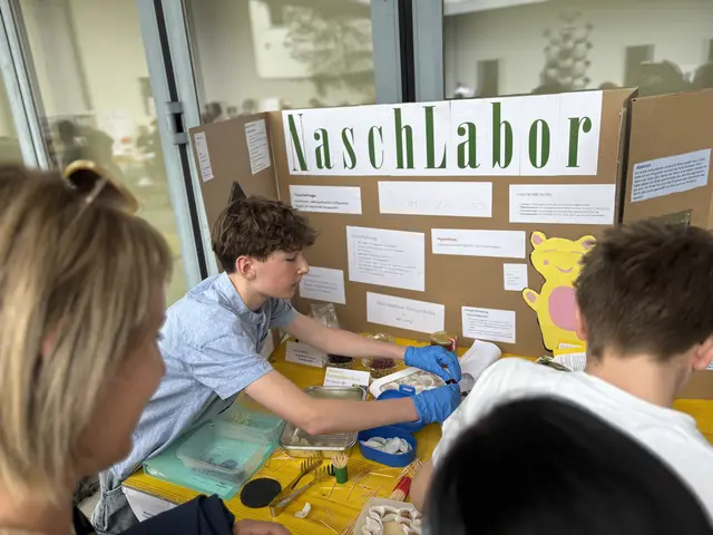 Zwei Schülergruppen aus zwei verschiedenen Klassen der Mittelschule Golling haben bei der MINT-Challenge ihre Projekte präsentiert. | Foto: MeinBezirk Salzburg