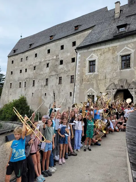 Music Camp auf der Burg