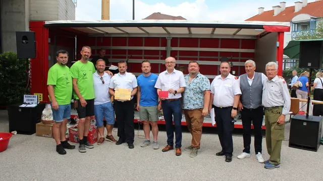 Die Stadtfeuerwehr Oberwart freute sich über viele Besucherinnen und Besucher sowie Ehrengäste. | Foto: Stadtfeuerwehr Oberwart