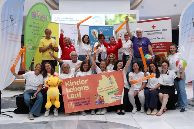 Kinderhospiz- und Palliativtag in der SCS. | Foto: LV Hospiz NOE