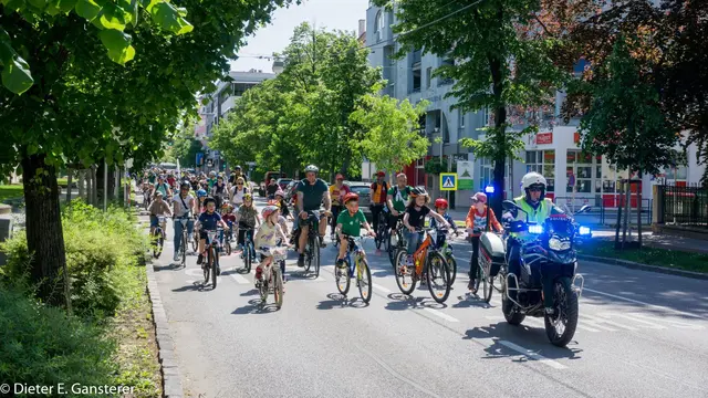 Kinder-Radrundfahrt Kidical Mass am 13. Juni. | Foto: Radlobby WRN
