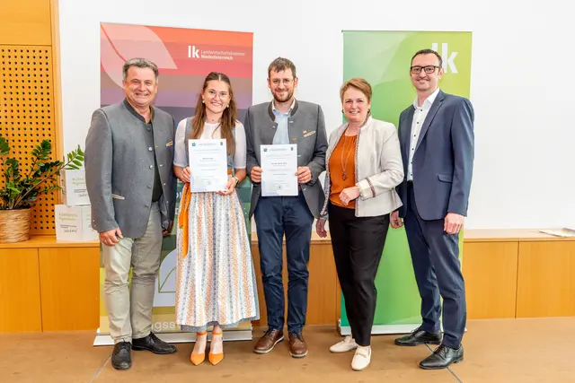 Zwei Absolventen aus dem Bezirk Mistelbach ausgezeichnet