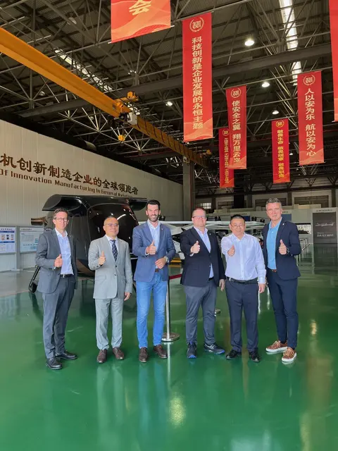 LH-Stv. Udo Landbauer (FPÖ) zu Besuch bei Wanfeng in China. | Foto: FPÖ NOE