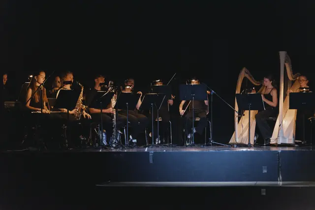 Viola Falb stellte eigens eine Band aus Musikschülerinnen und Musikschülern zusammen. | Foto: Ronja-Elina Kappl