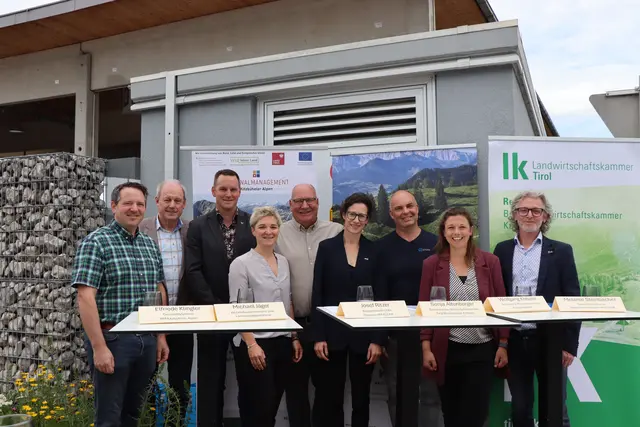 Bei einer Kick off- Veranstaltung in Ebbs am 2. Juni wurde das Projekt „Synergie" offiziell vorgestellt.  | Foto: Martina Obertimpfler 