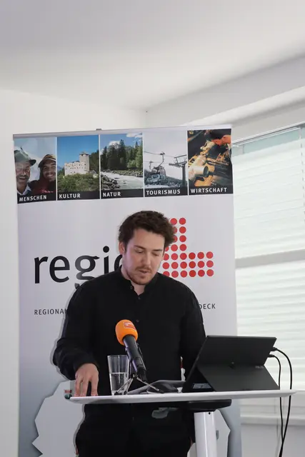 Sebastian Vicoli (Bereichsleitung Terra Raetica).  | Foto: Elisabeth Zangerl
