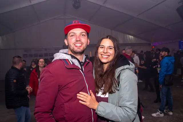 Im "Discozelt" ging im Vorjahr die Party so richtig ab. | Foto: Longin