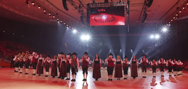 Die Trachtenmusikkapelle Ostendorf präsentierte als einzige Zivilmusikkapelle ihr Showprogramm beim Militärmusikfestival in Graz. | Foto: Bundesheer Events 