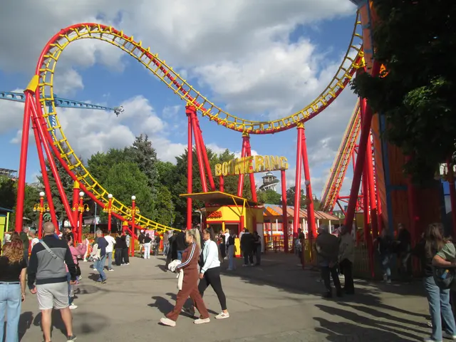 Bei Schönwetter gehe in den Prater