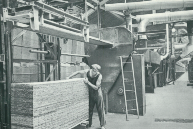 Das Heraklith-Werk prägte die industrielle Entwicklung der Gemeinde nachhaltig. | Foto: Heraklith®