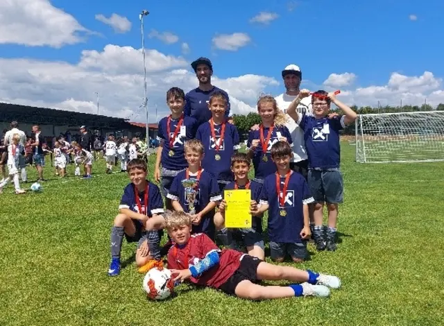 Mannersdorf vertritt den Bezirk Oberpullendorf im Landesfinale in Gols. | Foto: Volksschule Mannersdorf