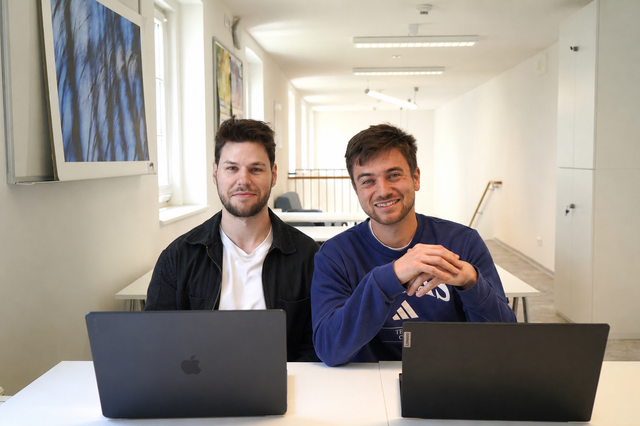 Die Gründer von "Kidszone Camps": Dennis Depner (links) und David Schuller. | Foto: © FHWN