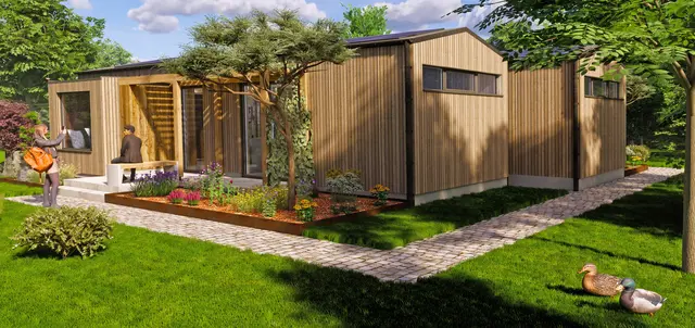 Ab Mitte Juni ist ein Aufenthalt in den "Tiny Houses" möglich.  | Foto: Dominik Creaplan