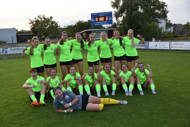 Der FC Südburgenland 1b / BFV-Frauenakademie-Team jubelte über einen 3:0-Sieg gegen den GAK. | Foto: MeinBezirk/Michael Strini