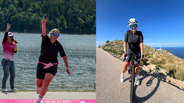 Die Villacherin Christin Stotz trainiert seit rund einem Jahr für ihren ersten Ironman in Klagenfurt. | Foto: Privat