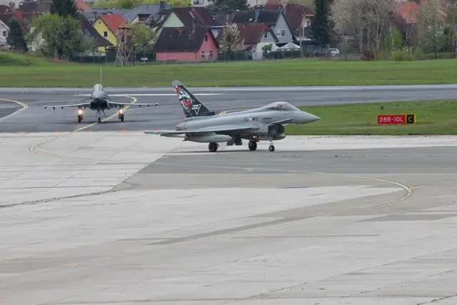 Eurofighter sind wieder am Flughafen Klagenfurt stationiert. (Archivfoto) | Foto: WOERTZ