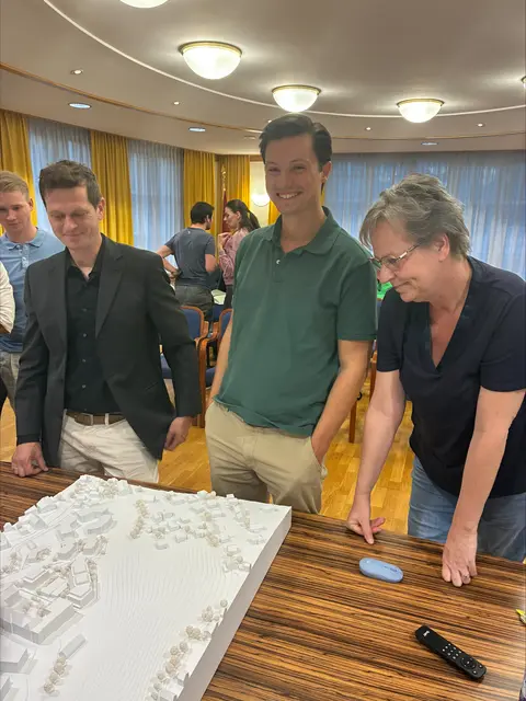 DI. Hofer, GGR. Auer, GGR. Schreiner