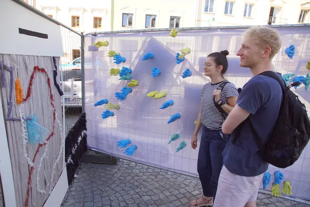 Die Schülerprojekte finden großre Beachtung. | Foto: Helmut Eder