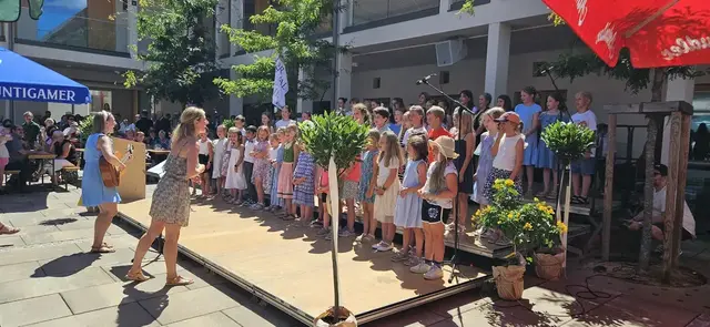 Unter anderen zeigte auch der Kinderchor Ilz 2025 die Vielfalt der Chorkultur im Steirischen Vulkanland. | Foto: Steirisches Vulkanland