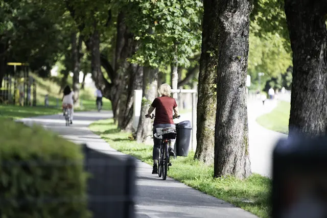 Bis 2030 soll der Radverkehrsanteil in der Stadt Salzburg auf 30 Prozent steigen. Um dies zu erreichen, braucht es ein Bündel an Maßnahmen, um das Radfahren in der Stadt sicherer und attraktiver zu gestalten. | Foto: Stadt Salzburg/Jakob Prock