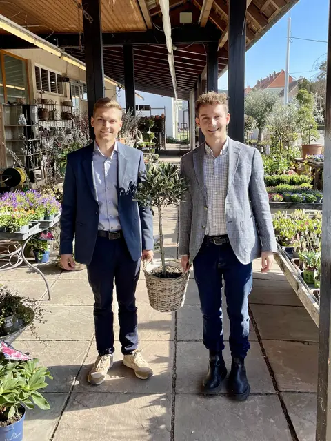 Matthias Minarik und Michael Weingartshofer. | Foto: D. Weingartshofer
