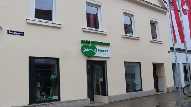 Außenfassade des Tourismusverband-Büros