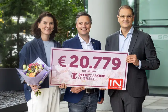 [Anzeige] INTERSPAR erzielt mit Tulpenaktion 20.779 Euro für „Rettet das Kind“