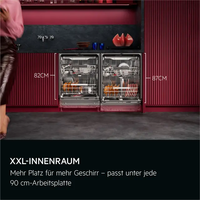Heben Sie Ihr Geschirr mit dem ComfortLift auf ein neues Level. | Foto: AEG/MF Küchen &amp; Wohnen