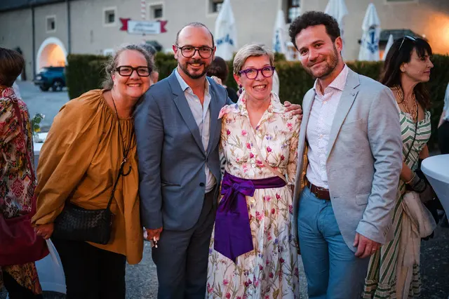 Gruppenfoto Innenhof