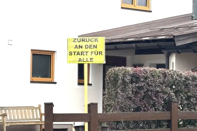 Jetzt geht es "zurück an den Start". | Foto: Klaus Kogler