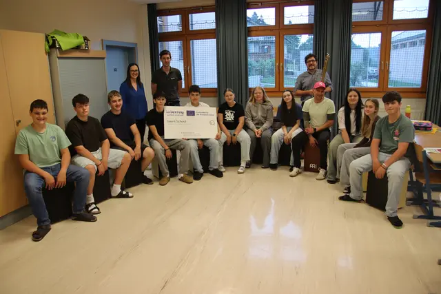 Schüler bauten selbst Musikinstrumente