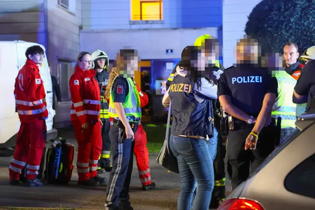 Kellerbrand löst Großeinsatz aus, Polizei ermittelt zur Ursache