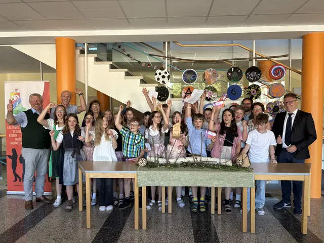 Die Klasse 2a der MS Arbesbach erreichte bei den Waldjugendspielen in Rappottenstein den ausgezeichneten zweiten Platz. | Foto: MS Arbesbach