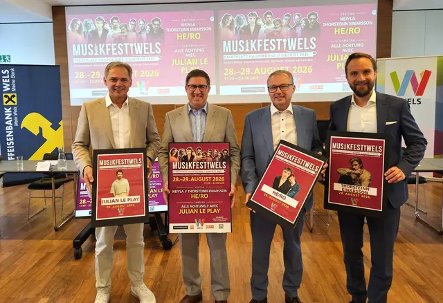 HE/RO, Le Play und Co – diese Acts rocken das MusikfestiWels 2026