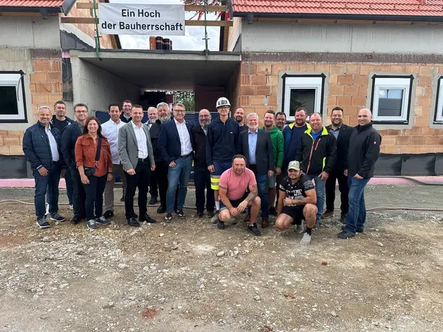 In St. Margarethen wurde zur Gleichenfeier geladen.  | Foto: OSG