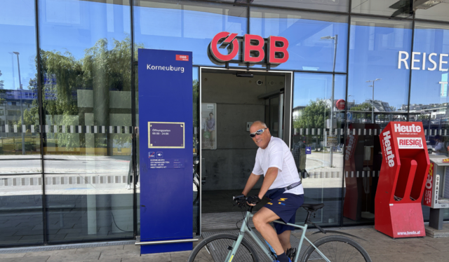 Ausgangspunkt für die Weinviertel Donau Radtour.  | Foto: Wolfgang Ilkerl
