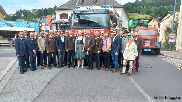 Vergangenes Wochenende feierte die FF Pinggau ihr 140-jähriges Jubiläum mit zahlreichen Besuchern. | Foto: FF Pinggau
