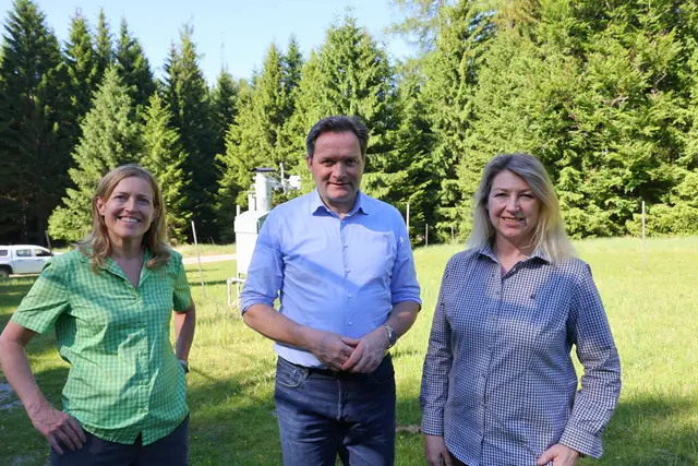 Hildegard Aichberger, Norbert Totschnig, Verena Ehold (von links) | Foto: UBA