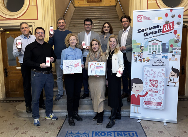 Sie gehen mit GEM2GO in die digitale Zukunft.  | Foto: Stadtgemeinde Korneuburg